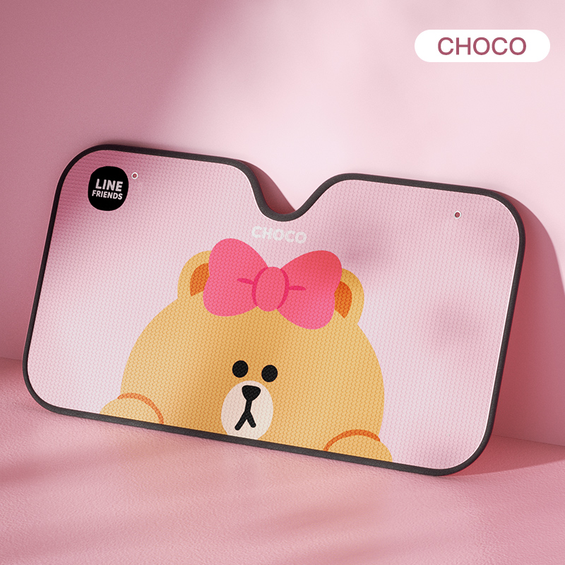 CHOCO character car sunshade